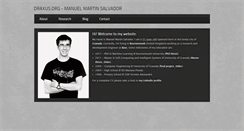 Desktop Screenshot of draxus.org